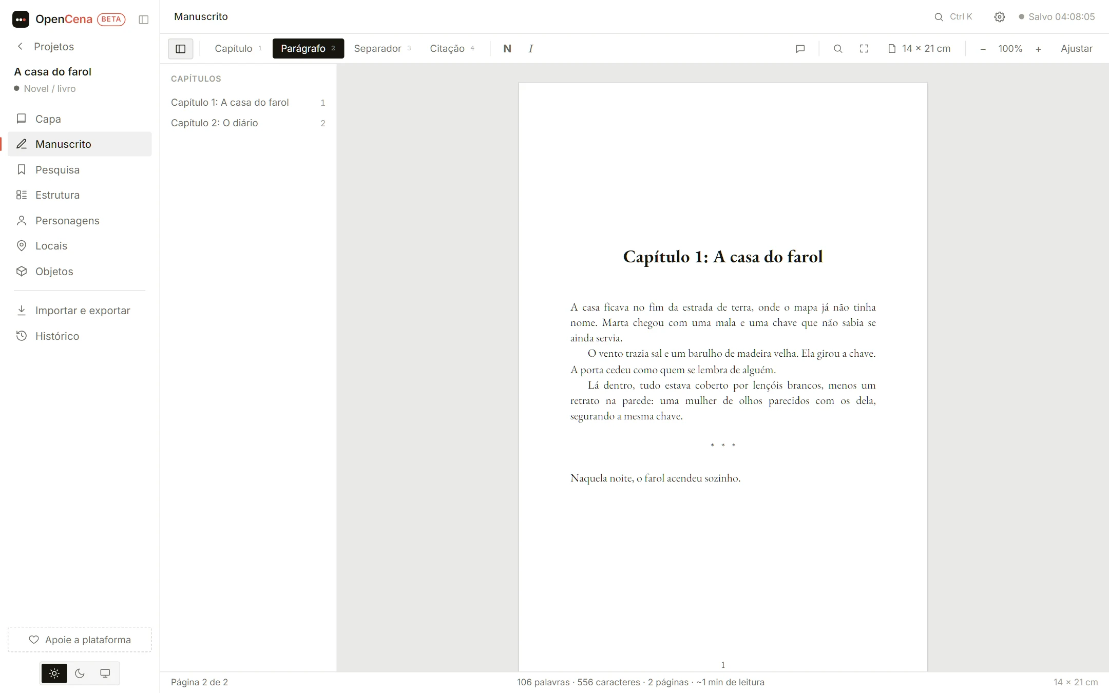 Livro diagramado